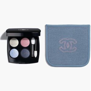 CHANEL Les 4 Ombres Eyeshadow Palette - Blue, Pink, Purple